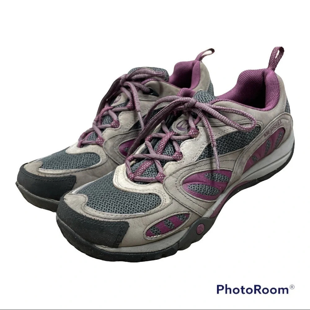MERRELL Women's Azura Hiking Shoes J24362 Castle rock/purple size 9